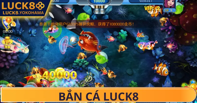 Bắn Cá LUCK8 Hiệu ứng biển cả rực sáng trong từng khung hình